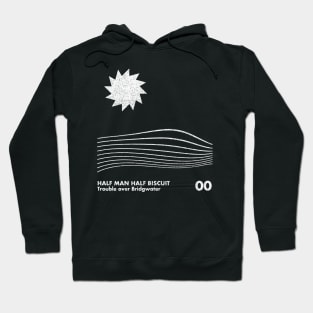 Half Man Half Biscuit / Minimal Graphic Design Tribute Hoodie